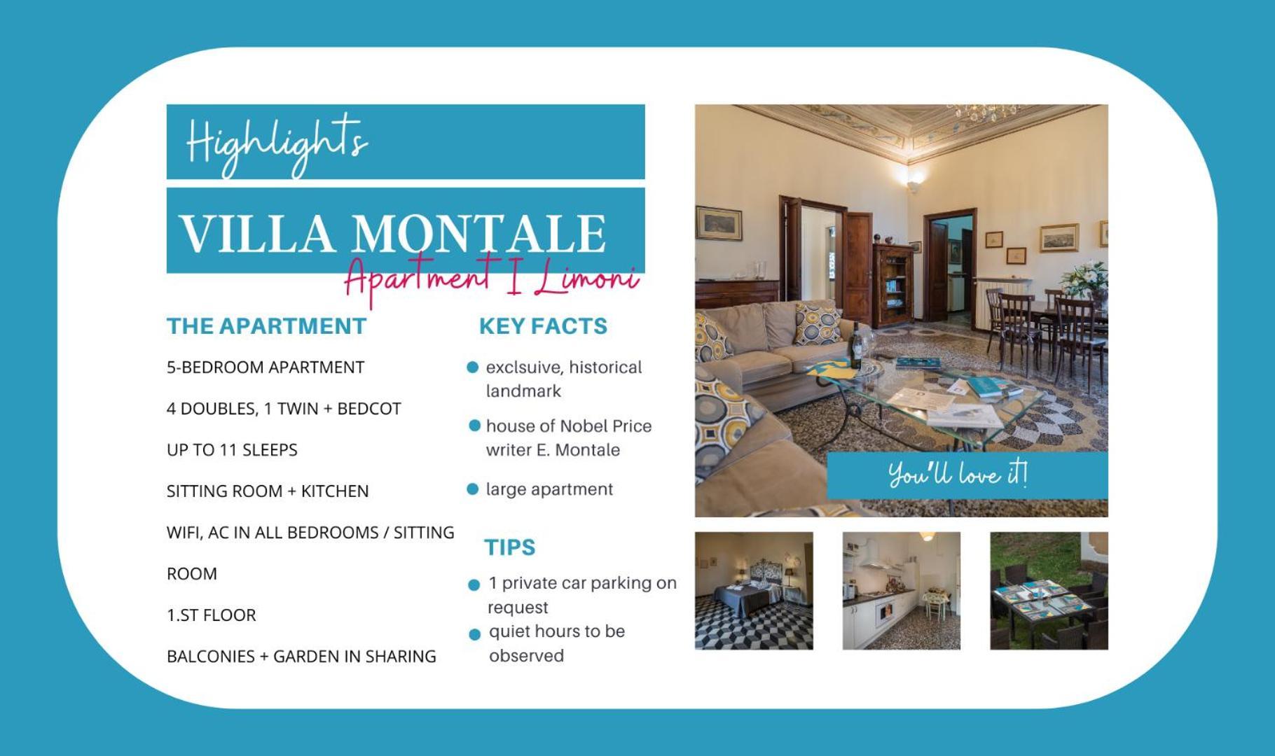 Villa Montale Apartment I Limoni 몬테로소 알 마레 외부 사진